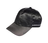adidas Unisex Satin Baseball Cap, Black/White, S