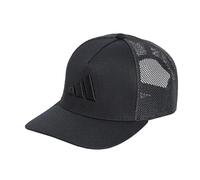 adidas Unisex Snapback Trucker Cap, Black/Black, M-L