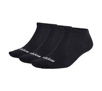 Adidas Unisex Sneaker Socks, 3 Pack - Thin Linear Low-Cut, Thin Socks, Lo...
