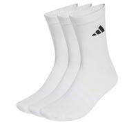 Adidas Unisex Socks, 3-Pack - Cushioned Sportswear Crew Socks, Logo