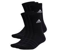 Adidas Unisex Socks, 6 Pack - Sportswear Crew, Logo, Padded, Solid Color...