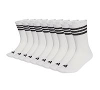 Adidas Unisex Socks, 9-Pack - 3-Stripes Cushioned Sportswear Crew Socks, L...