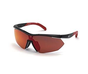 adidas Unisex Sp0016 Eyeglass Cases, Glossy Black, One Size, Glossy black, One Size