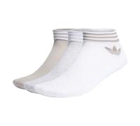 adidas Unisex Sports Socks Unisex 3 Packs Multi-Color 'White Gray Cream' H32341 L