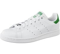 adidas Unisex Stan Smith Trainers, White Ftwrwhite Core White Green, 10.5 UK