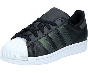 adidas Unisex Superstar Low-Top Sneakers, Black Core Black Core Black Footwear White, 4 UK