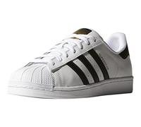 Adidas SUPERSTAR White & Black Mens UK 6-12