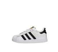 adidas Unisex Superstar Low-Top Sneakers, White Footwear White Core Black Footwear White, 11 UK