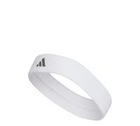 adidas Unisex Tennis Headband Hairband, white/iron met., M-L