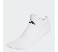 adidas Unisex Tennis Low-Cut Cushioned Socks 1 Pair, White/Black, 6-8