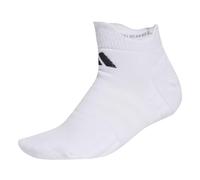 adidas Unisex TENNIS LOW CUT SOCKS CUSHIONED 1 PAIR PACK, white/black, 4.5-6