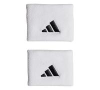 adidas Unisex Tennis Wristband Small, White/White/Black, M