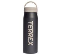 adidas Unisex Terrex Double Wall Steel Bottle 600Ml Bottle, grey six, One Size