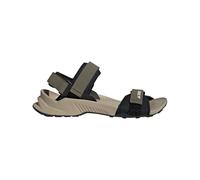 adidas Unisex Terrex Hydroterra Sandals Hiking Shoes, Olive Strata/Core Black/Wonder Beige, 4 UK