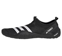 adidas Unisex Terrex Jawpaw Slip-On Heat.RDY Water Shoes Hiking, Core Black/Cloud White/Silver, 3 UK