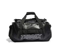 adidas Unisex Terrex RAIN.RDY Expedition Duffel Bag M - 70L, Black/White, One Size