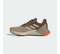 adidas Men's Terrex Soulstride RAIN.RDY Trail Running Shoes, Blanch Cargo/Wonder Alumina/Brown Oxide, 8.5 UK