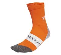 adidas Unisex Terrex Xperior CLIMACOOL Trail Crew Socks, semi impact orange, 6.5-8