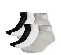 adidas Sportswear Unisex Sportswear Ankle Socks - 6 Pack - Grey, Grey, Size Xl, Men Grey