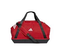 adidas Unisex TIRO Duffle Bag Large with Bottom Compartment, Team Power red 2/White, One Size