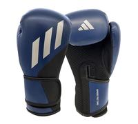 adidas Tilt 200 Boxing Gloves 10oz - Made from PU Leather, with Elasticated Strap for Secure Fit, Provides Wrist Support for Sparring, Training, & Boxing Bag Workouts, Suitable for Men & Women, Blue