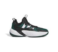 adidas Unisex TRAE Unlimited Basketball Shoes, Collegiate Green/core Black/Cloud White, 13 UK