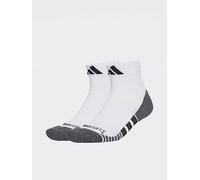 adidas Unisex PERFORMANCE CLIMACOOL CUSHIONED QRT 3P, White/Black, 4.5-6