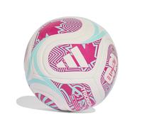 adidas Unisex World Cup 26 TRIONDA Club Ball White/Flash Aqua/Shock Pink 3