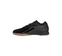 adidas Unisex X Crazyfast.3 Indoor Boots, Core Black/Core Black/Core Black, 11 UK