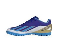 adidas Unisex X Crazyfast Messi Club Turf Boots, Lucid Blue/Blue Burst/Cloud White, 7 UK