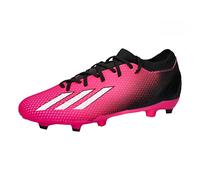 adidas Unisex X Speedportal.3 Firm Ground Boots, Shock Pink/Zero Metalic/Core Black, 11 UK