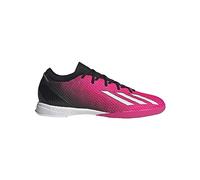 adidas Unisex X Speedportal.3 Indoor Boots, Shock Pink/Zero Metalic/Core Black, 6 UK