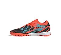 adidas Unisex X Speedportal Messi.3 Turf Boots Football, Solar Orange/Mint Rush/Core Black, 4.5 UK