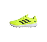 adidas Unisex Zone DOX Hockey Shoes, Pure Teal/Zero met./Lucid Lemon, 11.5 UK
