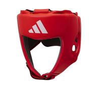 adidas Unisex's AIBA Approved Boxing Head Guard Red Small