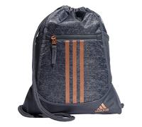 adidas Unisex's Alliance II Sackpack, Jersey Onix/Rose Gold, One Size
