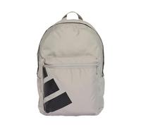 adidas Classic Back-to-School Badge of Sport Backpack, Recycled Polyester, Grey