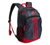 adidas Unisex's Creator Backpack Discontinued Bag, Stone Wash Carbon/Vivid Red, One Size