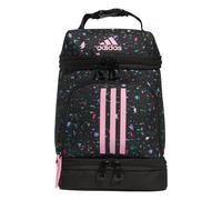 adidas Unisex's Excel 2 Insulated Lunch Bag Discontinued, Speckle Black/Bliss Pink, One Size