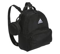 adidas Unisex's Must Have Mini Backpack, Small Size for Festivals and Travel Bag, Black/White, One
