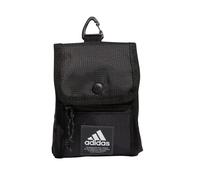adidas Unisex's Neck Pouch Crossbody Travel and Festival Wallet Bag, Black, One Size