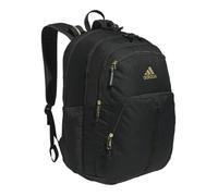 adidas Unisex's Prime Work, Bag, Travel Backpack for Women and Men with Padded Compartment for Laptop, Black/Gold Metallic Multi, One Size