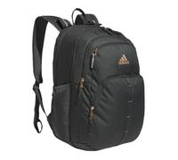 adidas Unisex's Prime Backpack for Work, Travel Bag for Women and Men with Padded Compartment for Laptop, Carbon Grey/Rose Gold/2, One Size