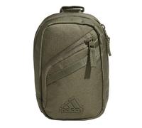 adidas Unisex-Adult Prime Mini Sling Crossbody Bag, Small Size for Festivals and Travel, Olive Strata Green, One