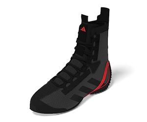 adidas Unisex's Speedex 23 Shoes-Mid (Non-Football), Carbon Core Black Solar Red, 8.5 UK