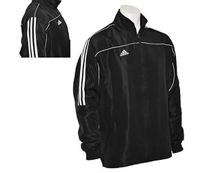adidas Unisex's Track Suit Jacket Black, Medium