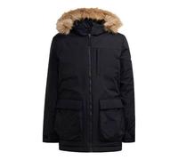 adidas Utilitas Hooded Parka Jacket Asia Sizing 'Black' GT1699 L