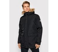 Adidas Utilitas Hooded Parka Jacket Removable Fur Black Men's Coat Winter