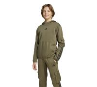 Adidas Utility Pack Fleece Hoodie Green 13-14 Years Kids