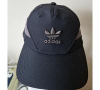 ADIDAS UTILITY TECH RUNNING TRAINING BLACK GREY Cap Sports Baseball Adult